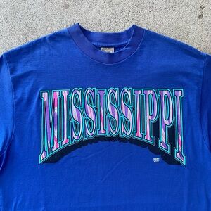 80s Vintage Single Stitched Mississippi Tee